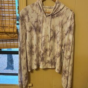 Urban Vine Women's Crop Purple Tie-Dye Hoodie. Size 3XL. SUPER soft!!